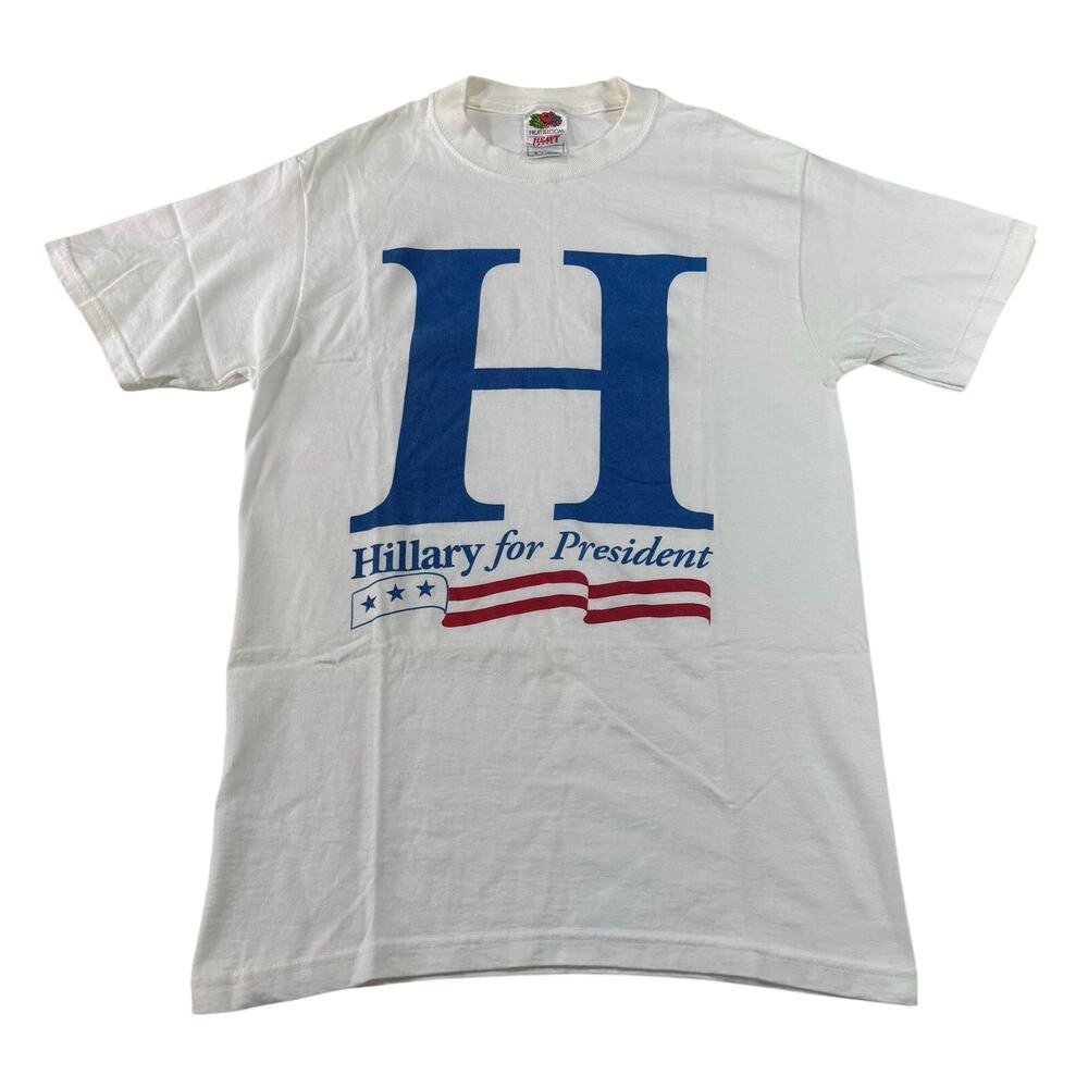 Hillary For President 2008 T-Shirt, Adult Size Small, Fruit of the Loom, Cotton